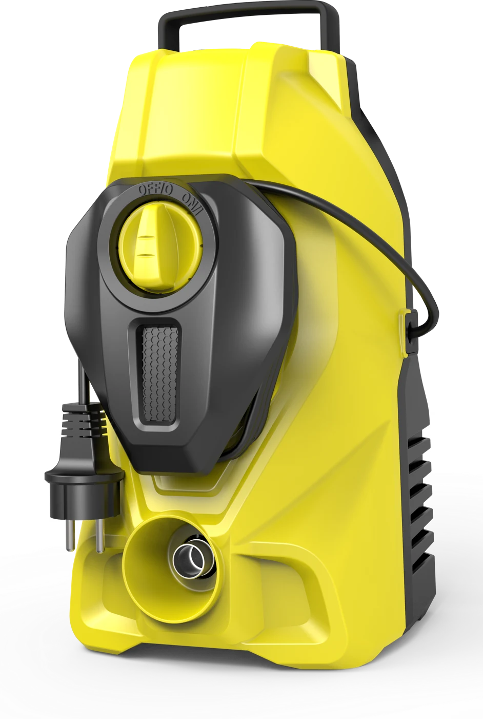 RUILI-18 High-Pressure Washer · Yellow