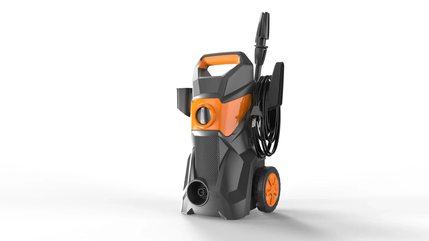 RUILI-05 High-Pressure Washer · Orange