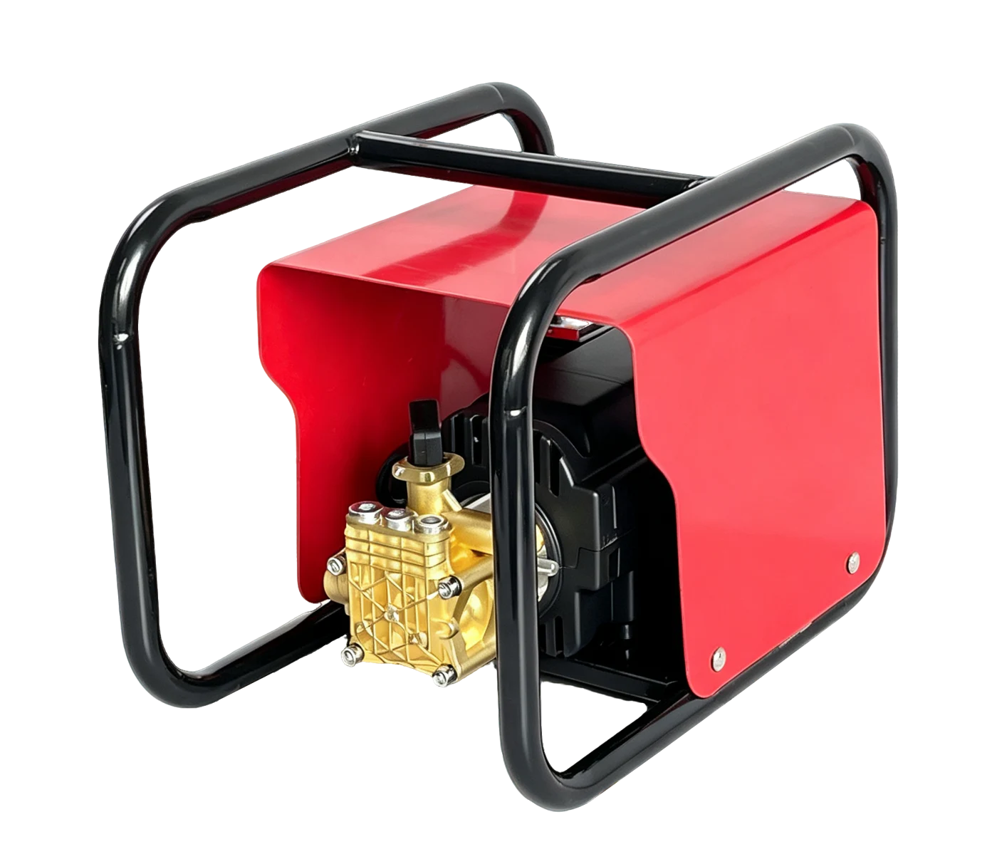 Carry-Frame Washer with Rounded Frame · Red