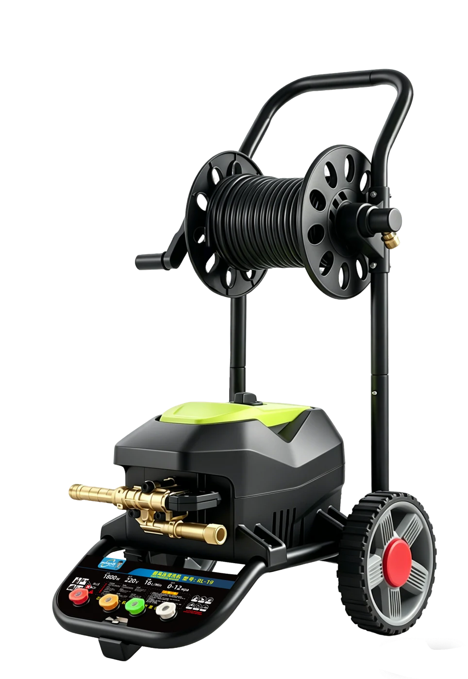 RUILI-19 High-Pressure Washer · Green