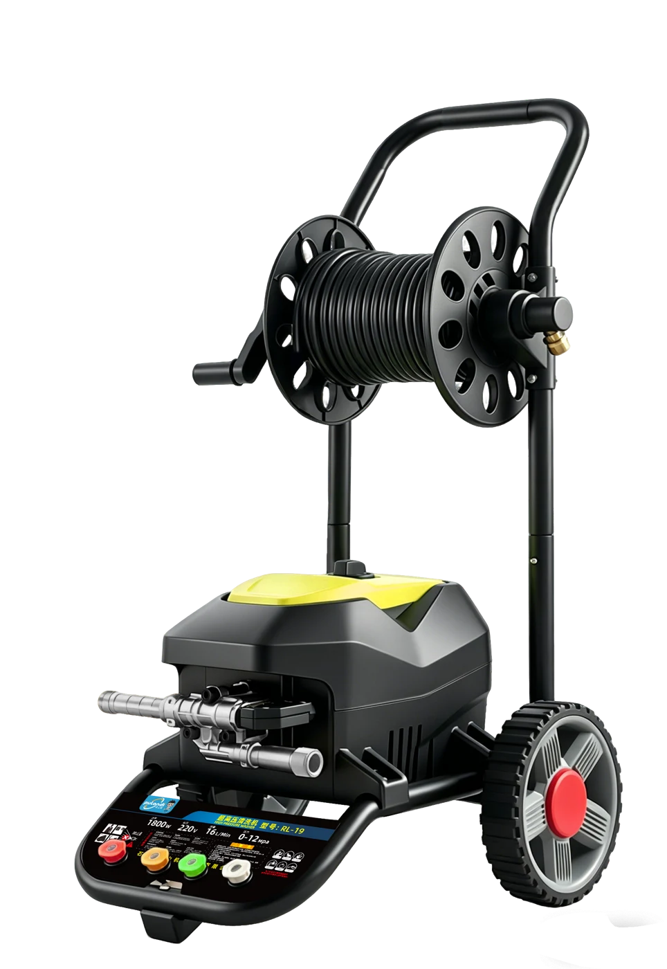 RUILI-19 High-Pressure Washer · Yellow
