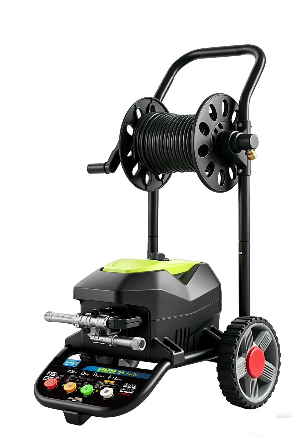 RUILI-19 High-Pressure Washer · Green