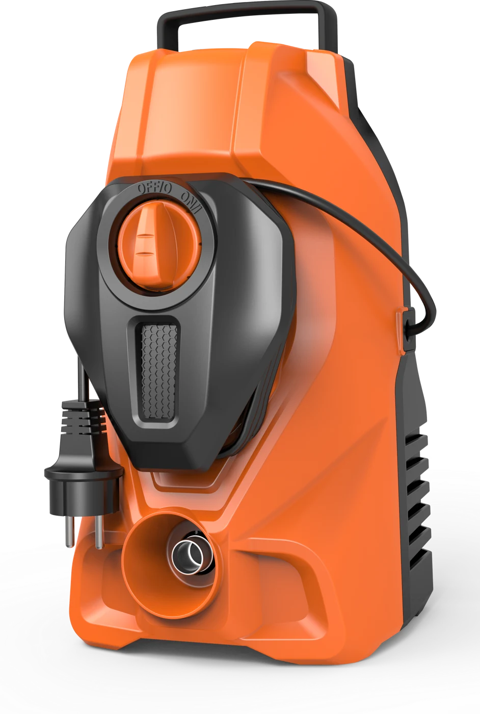 RUILI-18 High-Pressure Washer · Orange