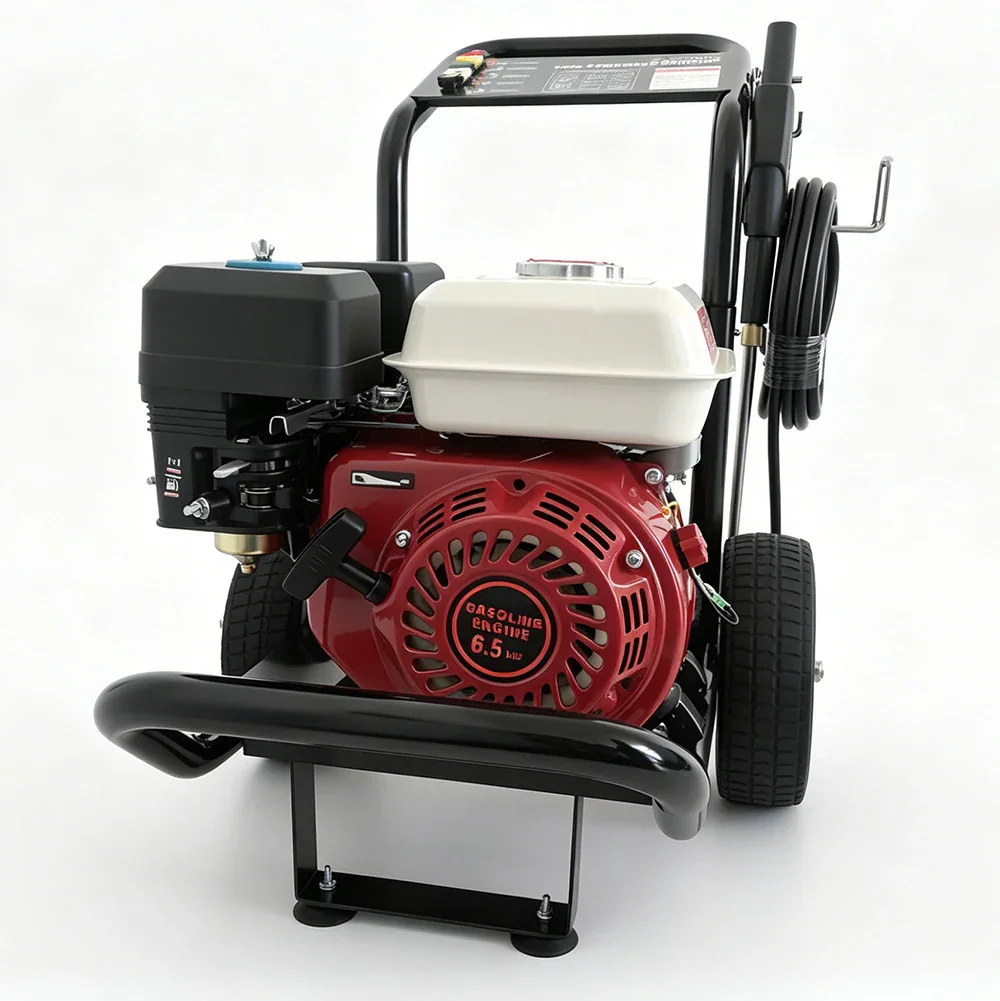 Petrol pressure washer · Black / Red