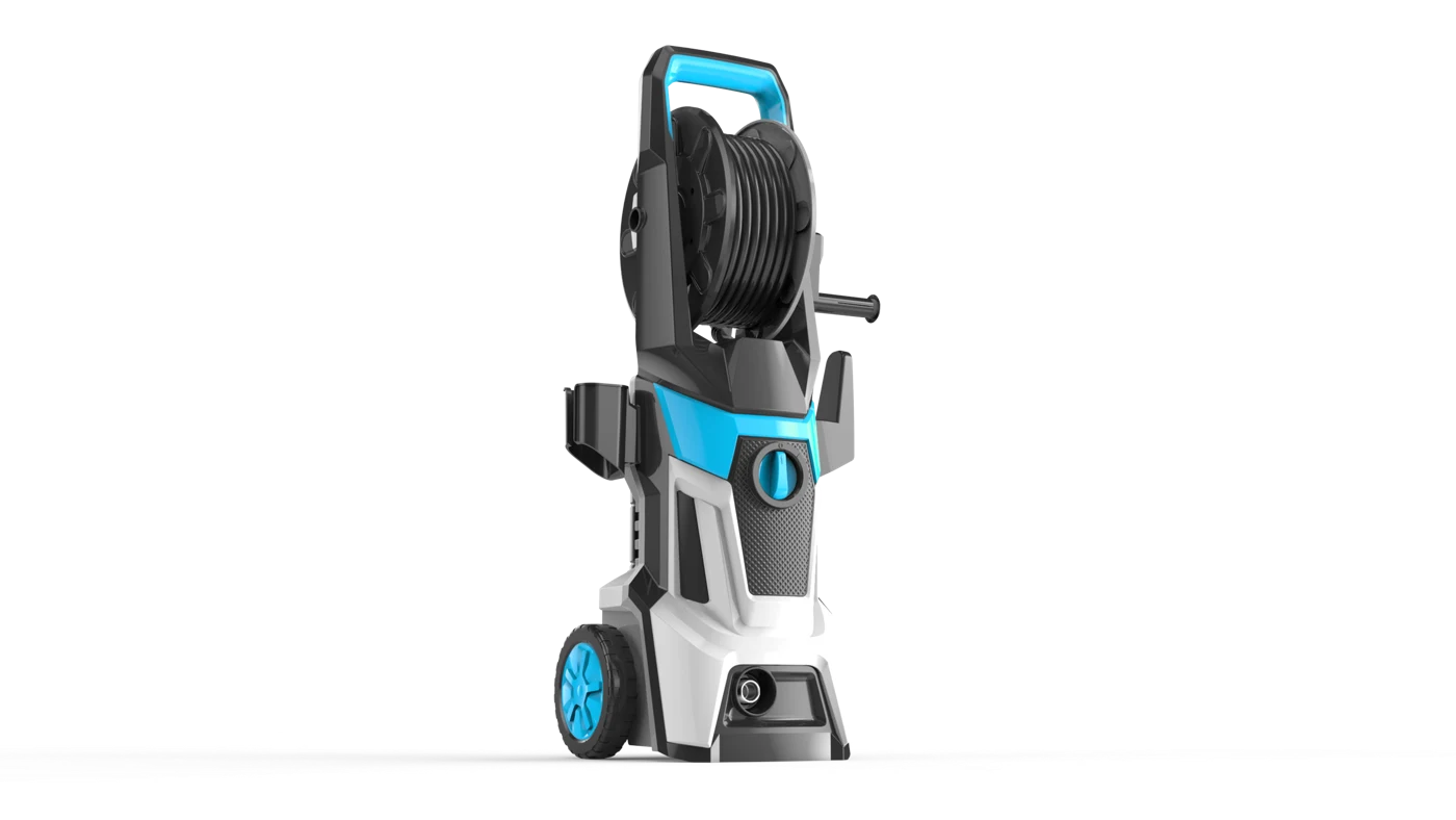 RUILI-17 High-Pressure Washer · White / Cyan