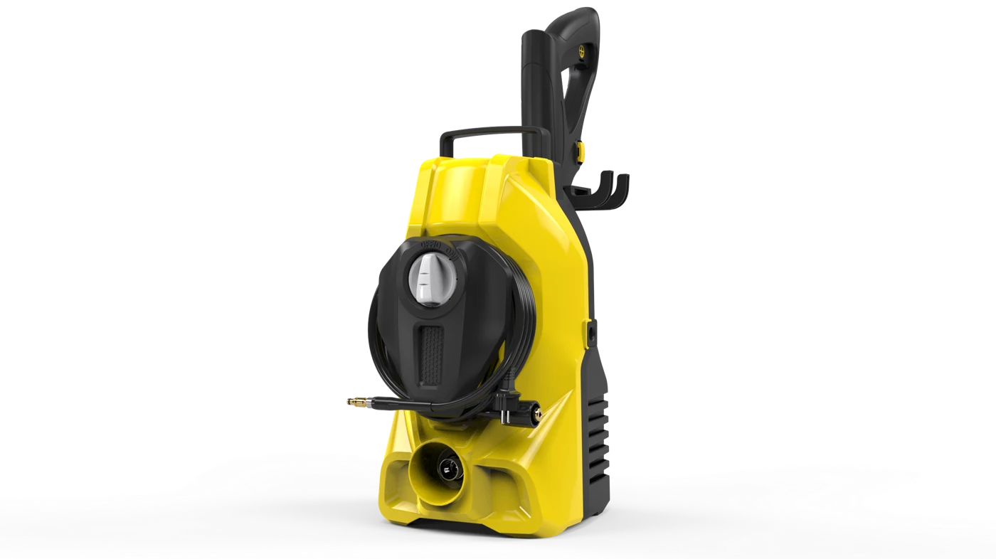 RUILI-18 High-Pressure Washer · Yellow