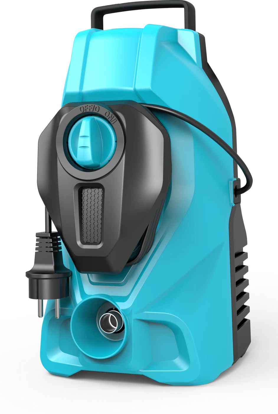 RUILI-18 High-Pressure Washer · Cyan