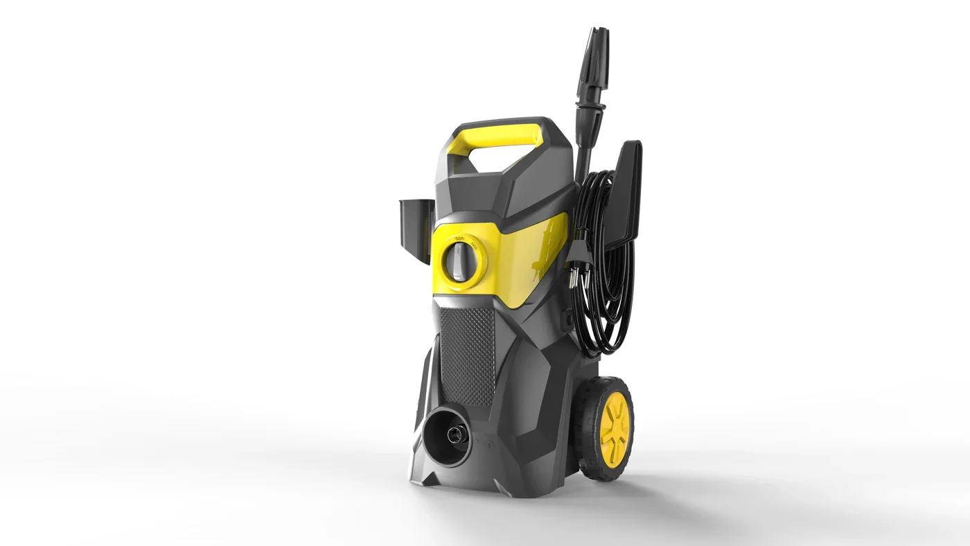 RUILI-05 High-Pressure Washer · Yellow