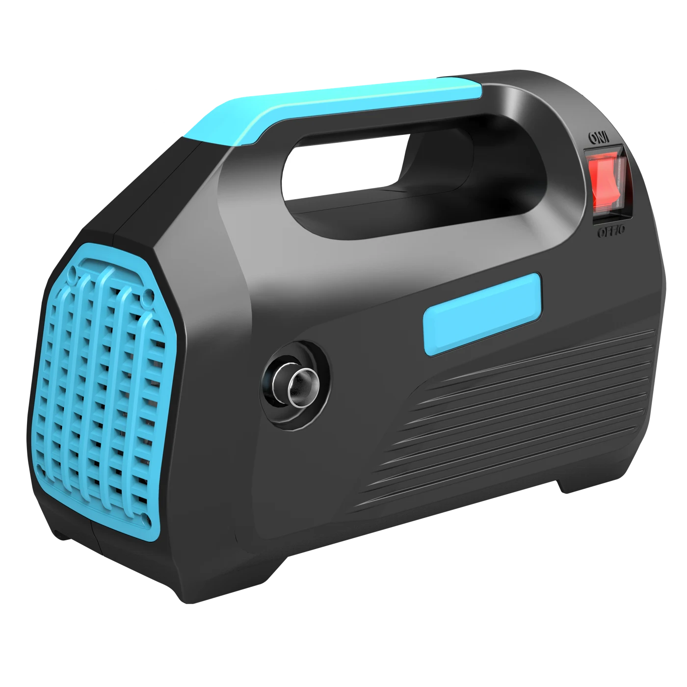 RUILI-03 High-Pressure Washer · Cyan