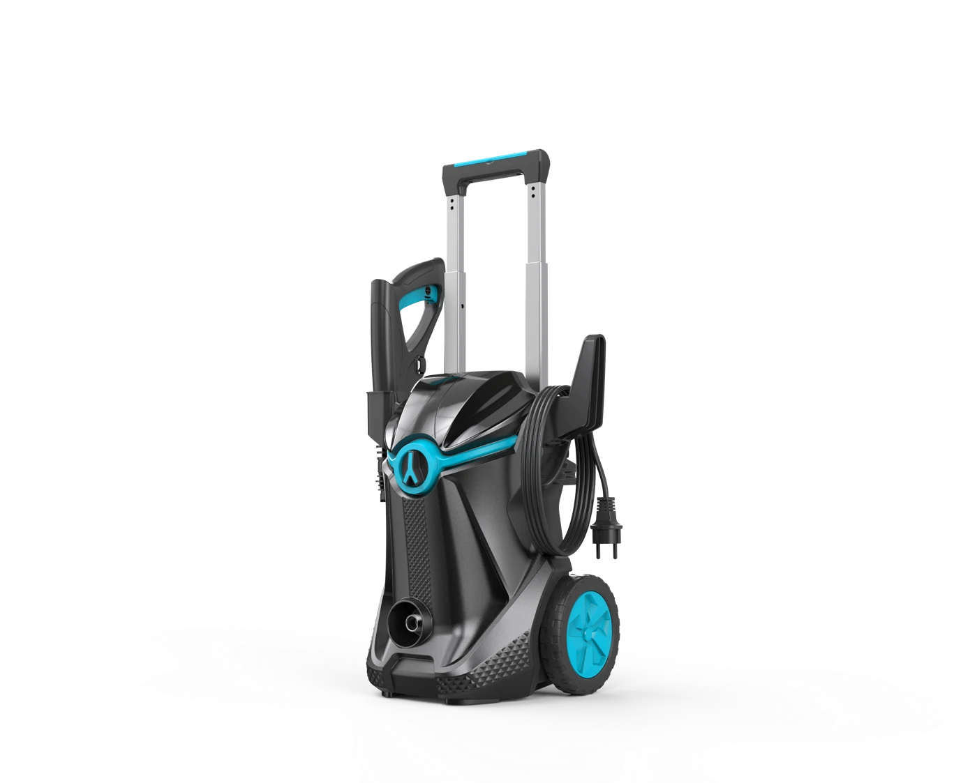 RUILI-25 High-Pressure Washer · Black / Cyan