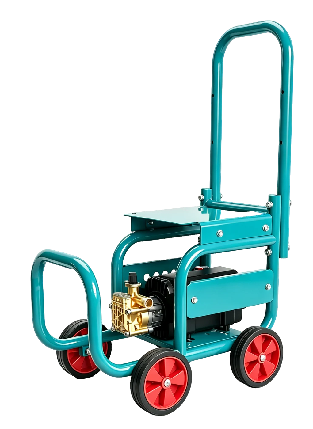 Trolley Washer with Open Frame · Teal