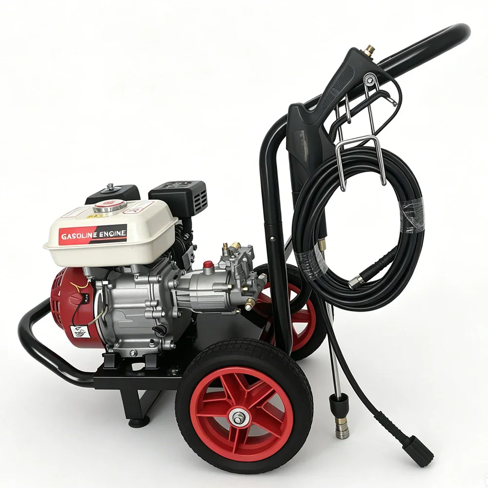 Petrol pressure washer · Black / Red