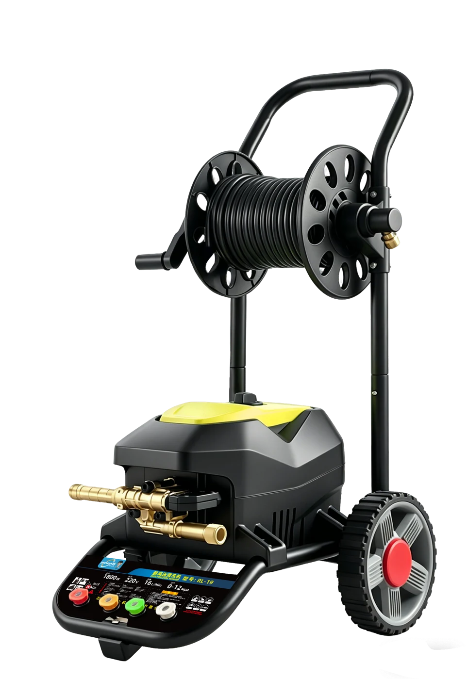 RUILI-19 High-Pressure Washer · Green