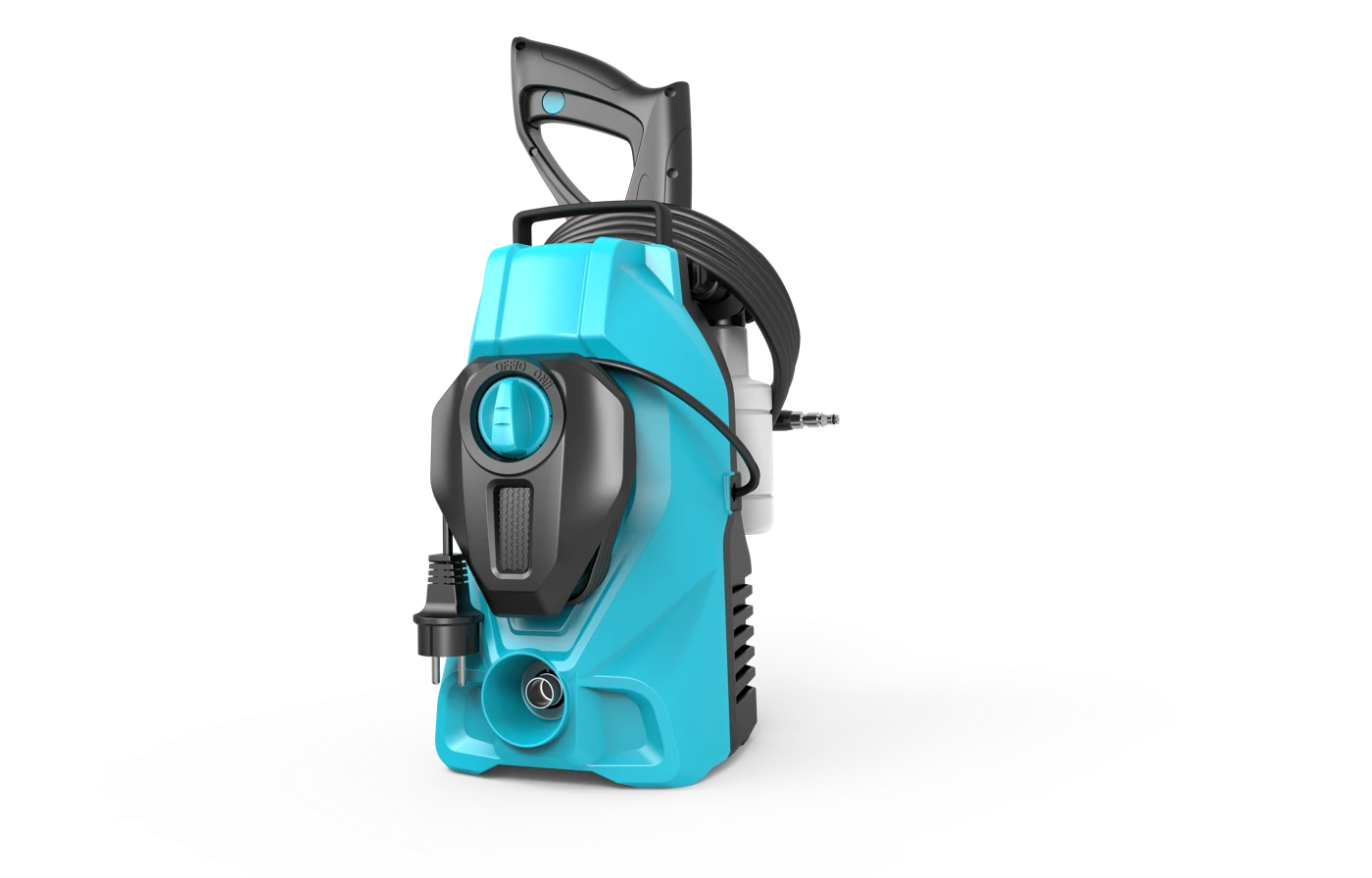 RUILI-18 High-Pressure Washer · Cyan
