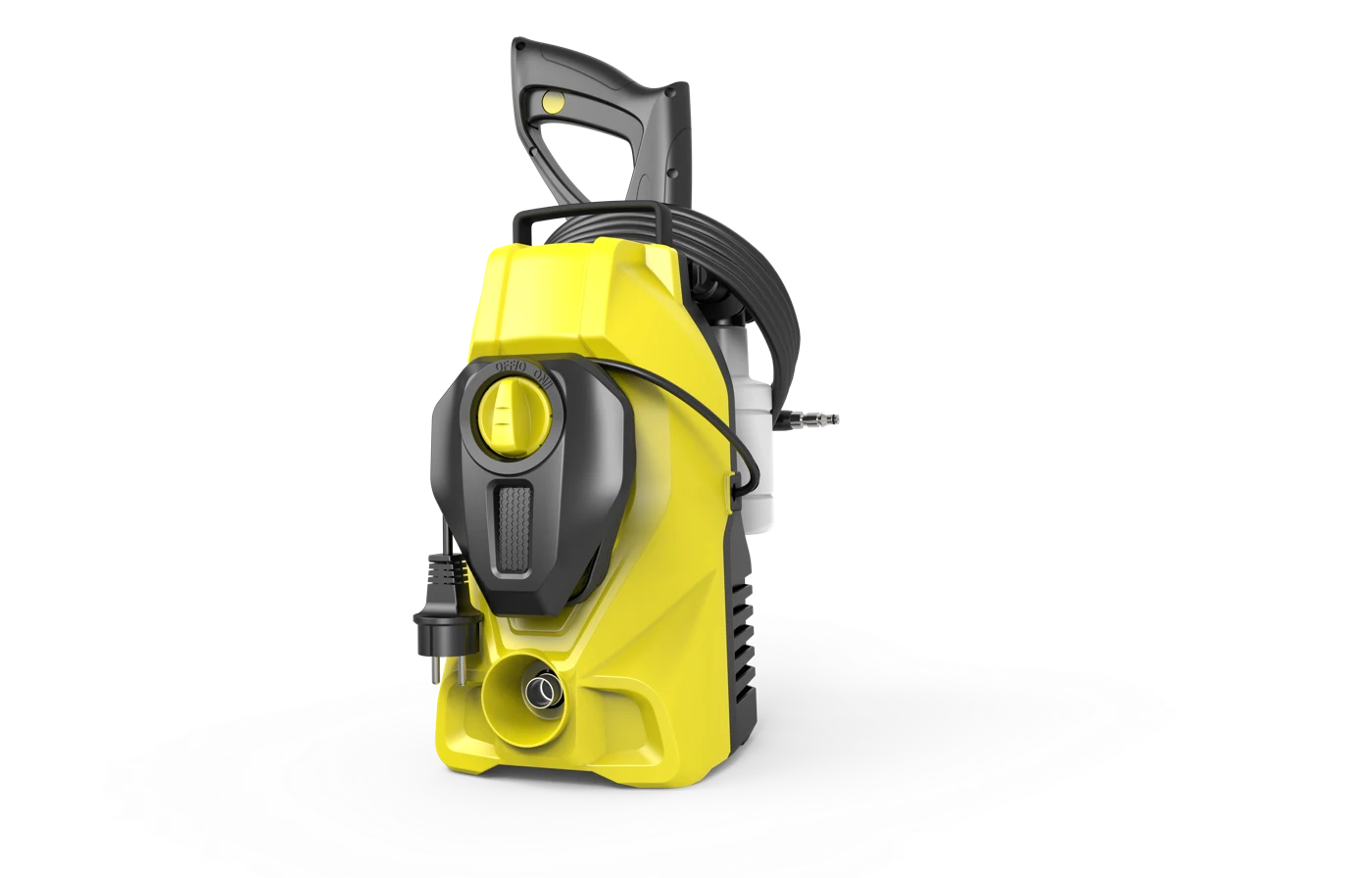 RUILI-18 High-Pressure Washer · Yellow