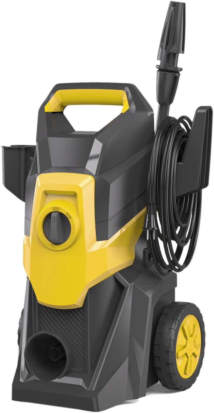 RUILI-09 High-Pressure Washer · Yellow